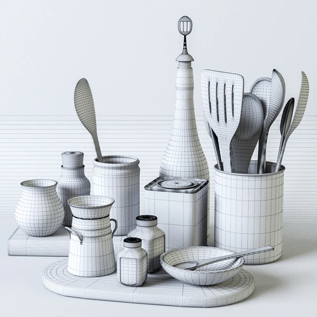 Kitchen Decorative set 032 — Descargar