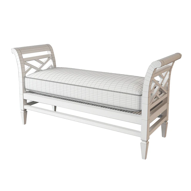 Baker chinoiserie bench 307-56-7 — Descargar