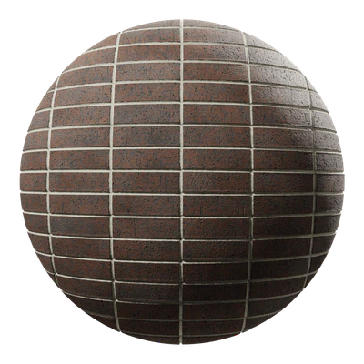 dragfaced stack bond brick wall texture brown — скачать