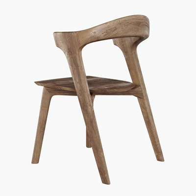 Ethnicraft Oak Bok Dining Chair — Ver 2