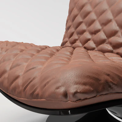 Leather armcharir — Ver 2