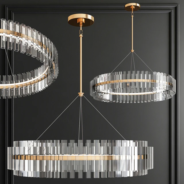 LED Round Crystal Chandelier — Скачать