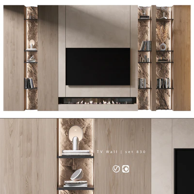TV Wall | set 830 — Ver 1