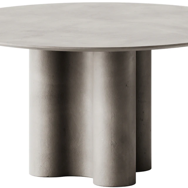 mg12 GIORGIA Round cement dining table — Descargar