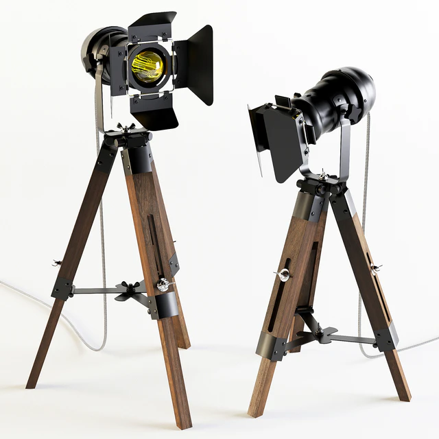 Напольный светильник LOFT TRIPOD — Скачать