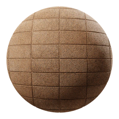 stacked aggregate concrete block wall texture orange — download