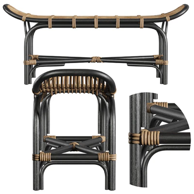 Bloomingville Loue sofa rattan — Вид 2