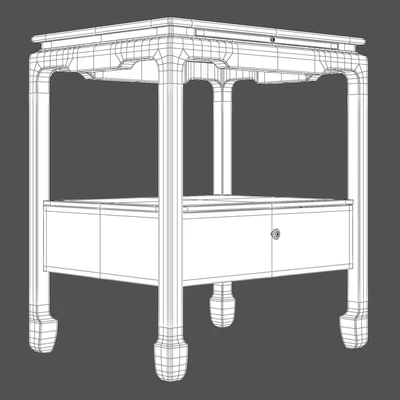 Asian side table 001 — Ver 2