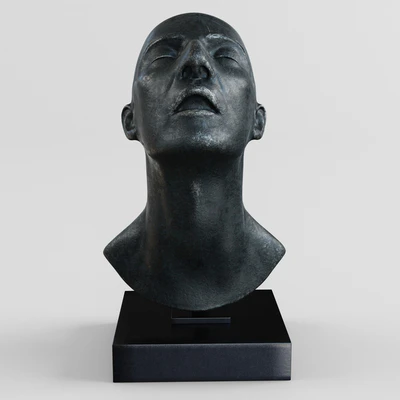 Lotta Blokker head sculpture — Вид 1