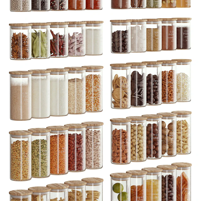 Minimalist Food Jars — Скачать