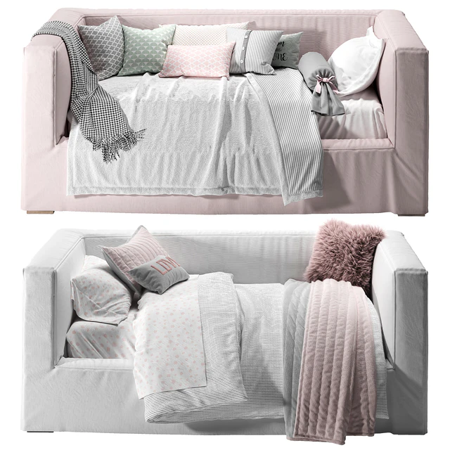 RH Brook Slipcovered Daybed — Скачать