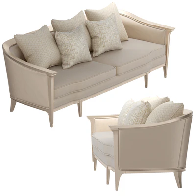 Caracole - Eaves Drop - Sofa — Ver 2