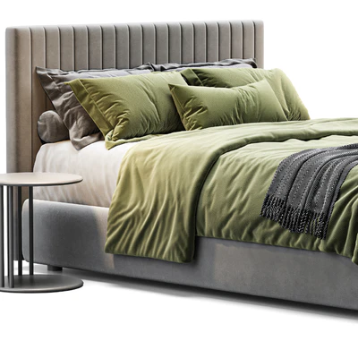 Queen bed  CLAY MAISON By Bolzan Letti — Ver 2
