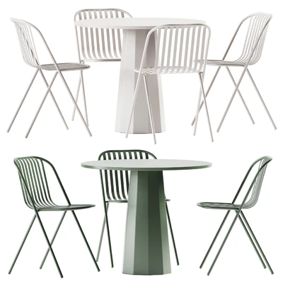 Dix Table by Connubia and Belca Chair by TUBY / Garden furniture — Ver 1