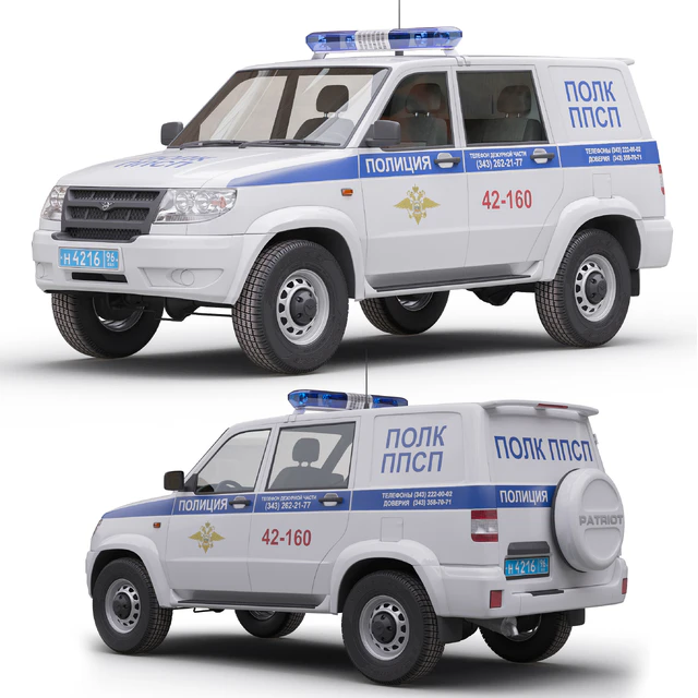 UAZ Patriot Patrol car — Descargar