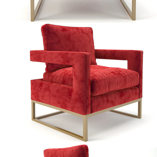 Aloisio Upholstery Armchair — Descargar