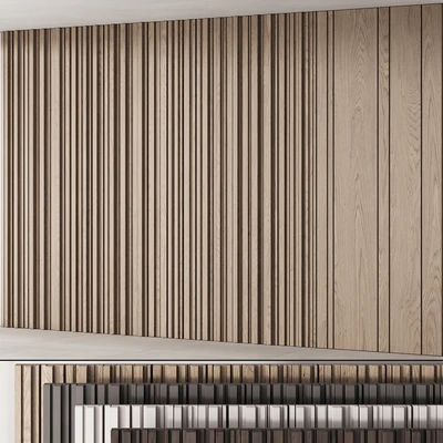205 wall composition 04 decorative wall panel kit 03 — Вид 1