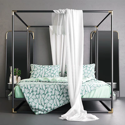 Frame Canopy Bed — Ver 2
