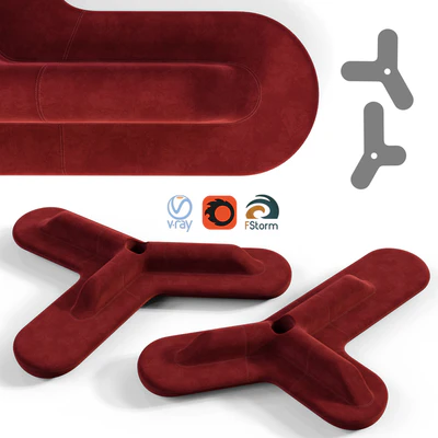 Lobby Sofa SET 2 — Ver 1