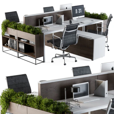Office Furniture Flower Box 03 — Ver 1