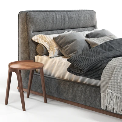 Кровать Porada KIRK BED с круглыми столиками Porada Deck — Вид 3