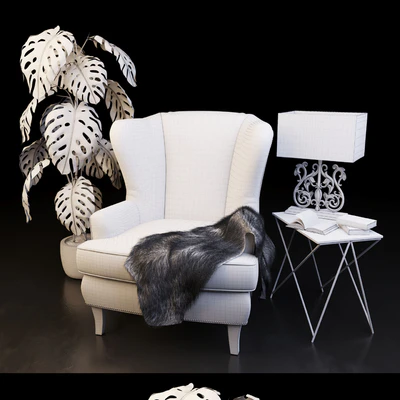 Chairs with decor Chair with decor — Ver 2