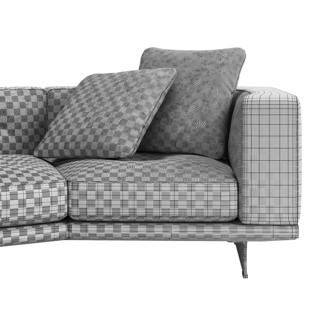 Sofa Dylan Small by Minotti — Descargar