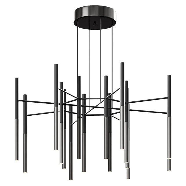 Metal Tubular Chandelier — Descargar