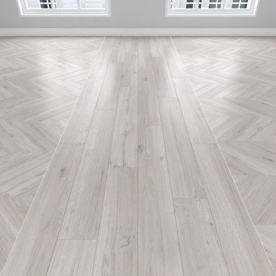 Parquet Oak, 3 types: herringbone, linear, chevron. — Ver 1