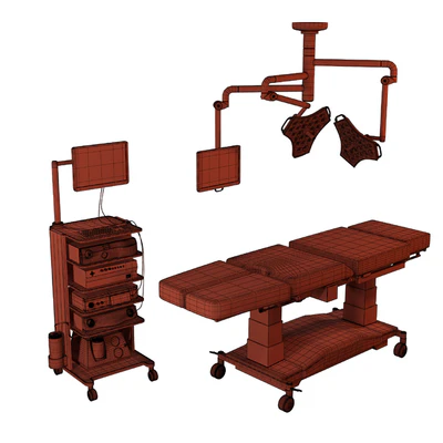 hospital equipment vol 3 (surgical room set) — Ver 2