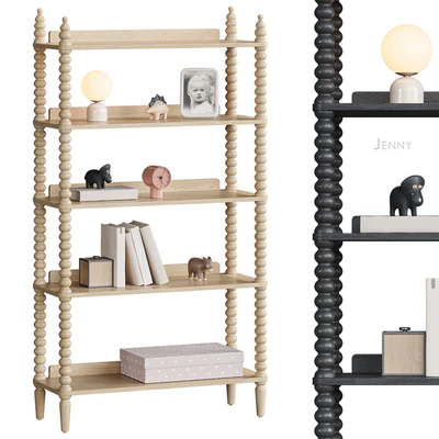 Jenny Lind bookcase CRATE & KIDS — Ver 1