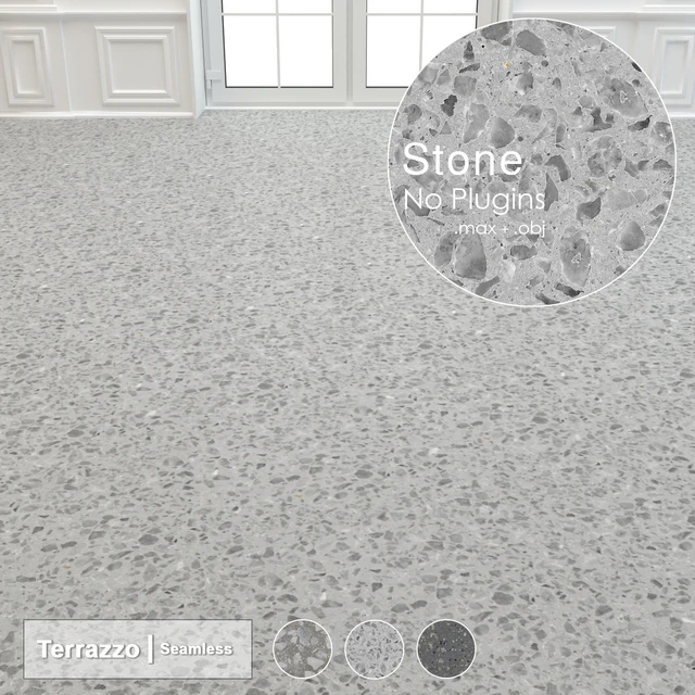 Seamless Terrazzo Stone 004 — Скачать