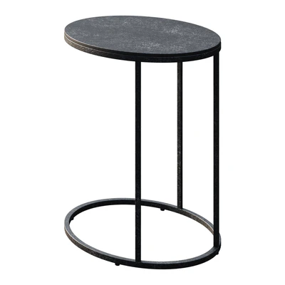 Coffee table Duke 19" Oval Metal C-Table coffee table — Ver 1