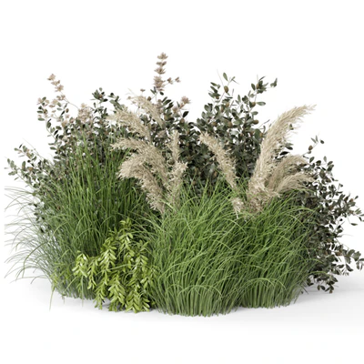 Outdoor Plants Bush-Bush Set 724 — Ver 2