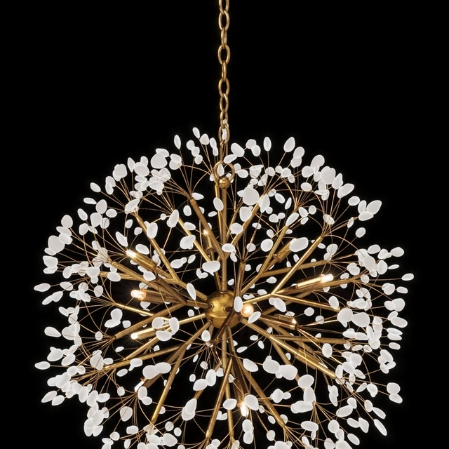 Spherical Twelve-Light Quartz Chandelier — Скачать