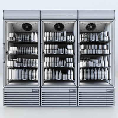 Refrigerator Coca-cola — Ver 2