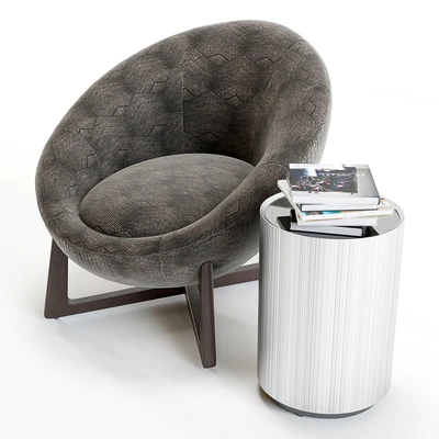 Baker Pod Lounge Chair — Ver 2