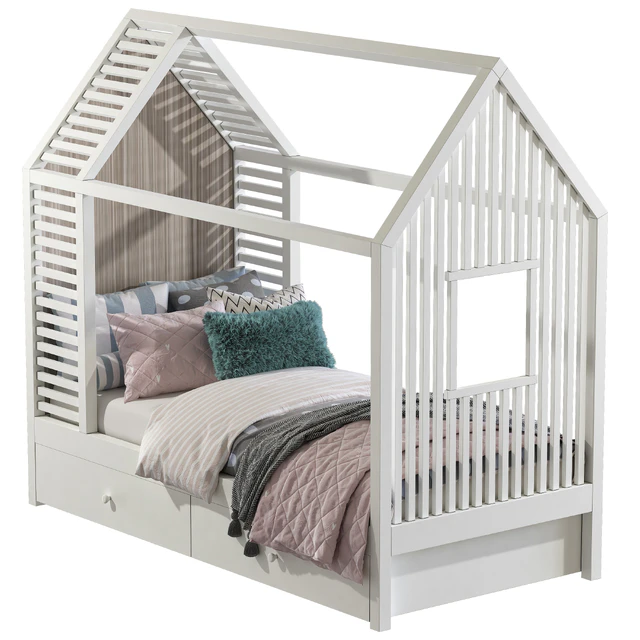 Children's bed in the form of a house 2 — Descargar