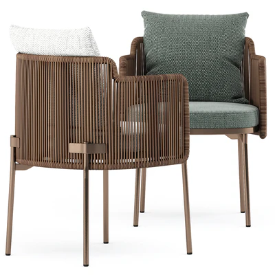 TAPE CORD OUTDOOR chair by Minotti — Вид 2