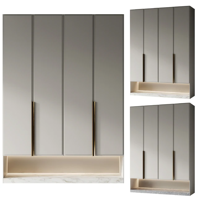 Композиция мебели в прихожую с наполнением 17 — Скачать