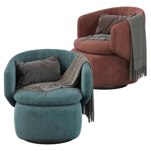 Crescent Swivel Chair — Скачать