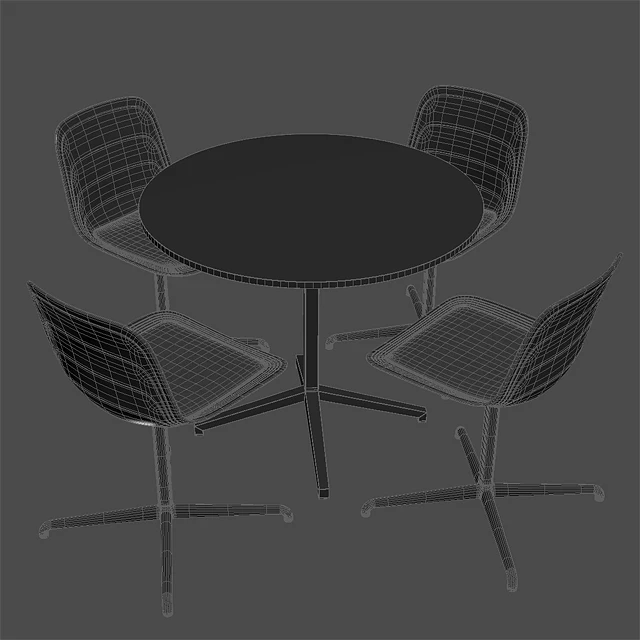 Lammhults Grade Chair + Archal table X — Descargar