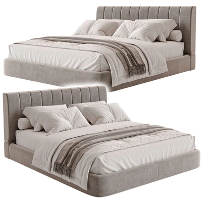 Whaite bed — Вид 1