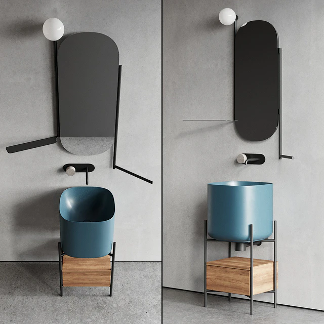 Scarabeo Ceramiche Diva Floor-standing Vanity Unit Set 2 — Descargar
