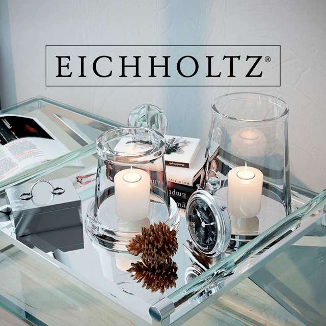 Coffee table Criss Cross by Eichholtz with decor — Скачать