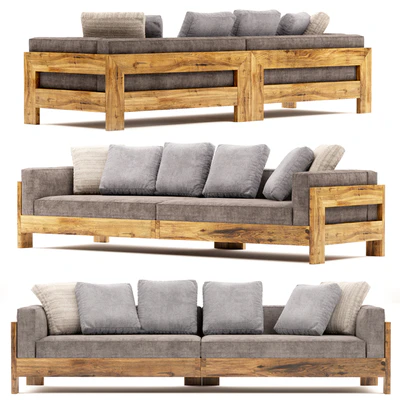 Minotti Alison Outdoor Sofa — Descargar