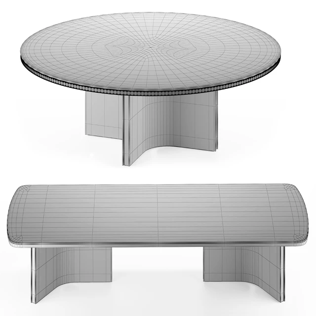 столы Minotti Marvin 2021 collection — Скачать