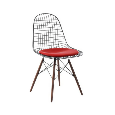 wire chair dkw with seat by vitra — download