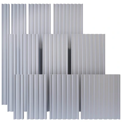 Corrugated wood panels WD12 — Ver 2