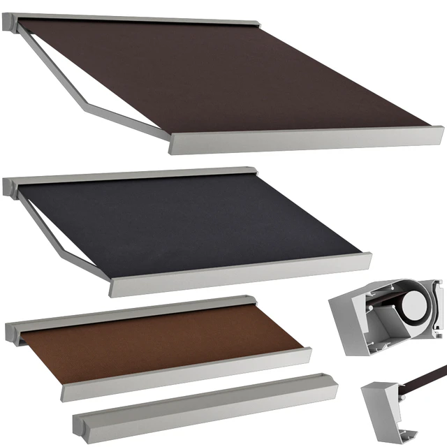 Sliding outdoor awning sun canopy — Descargar